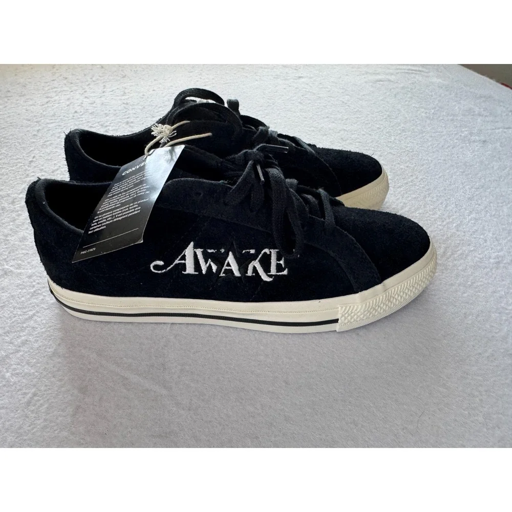 NWT Converse One Star Pro Ox Awake NY Black Unisex 6.5‎ Men 8 Womens (no box)